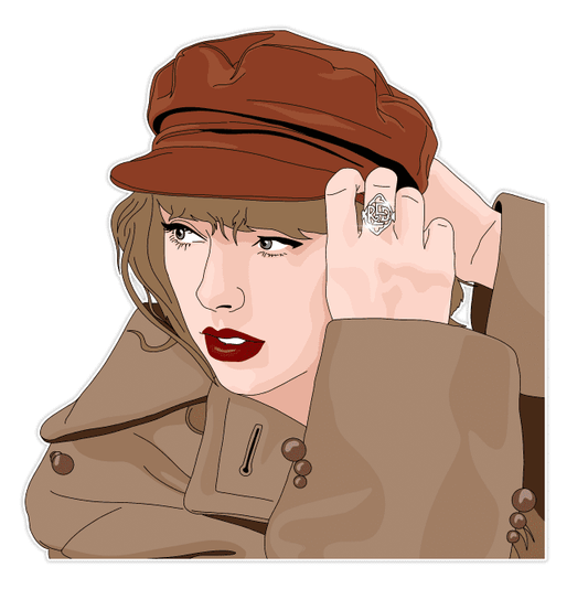 Taylor Swift Red Taylor's Version Sticker