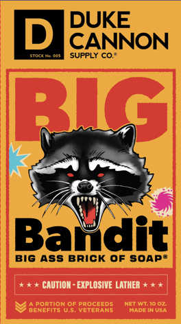 Big Bandit Bar Soap