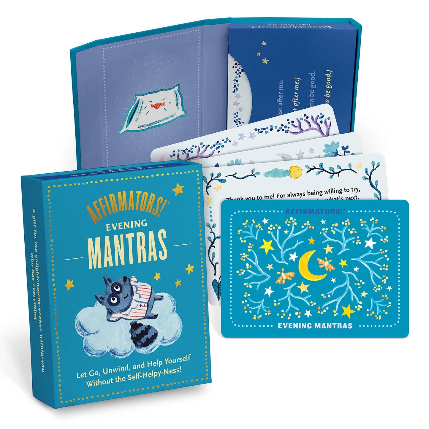 Affirmators!® Mantras Evening Nightly Affirmation Cards
