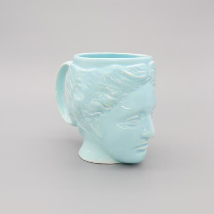 Greek Ceramic Mug - Philotes Blue