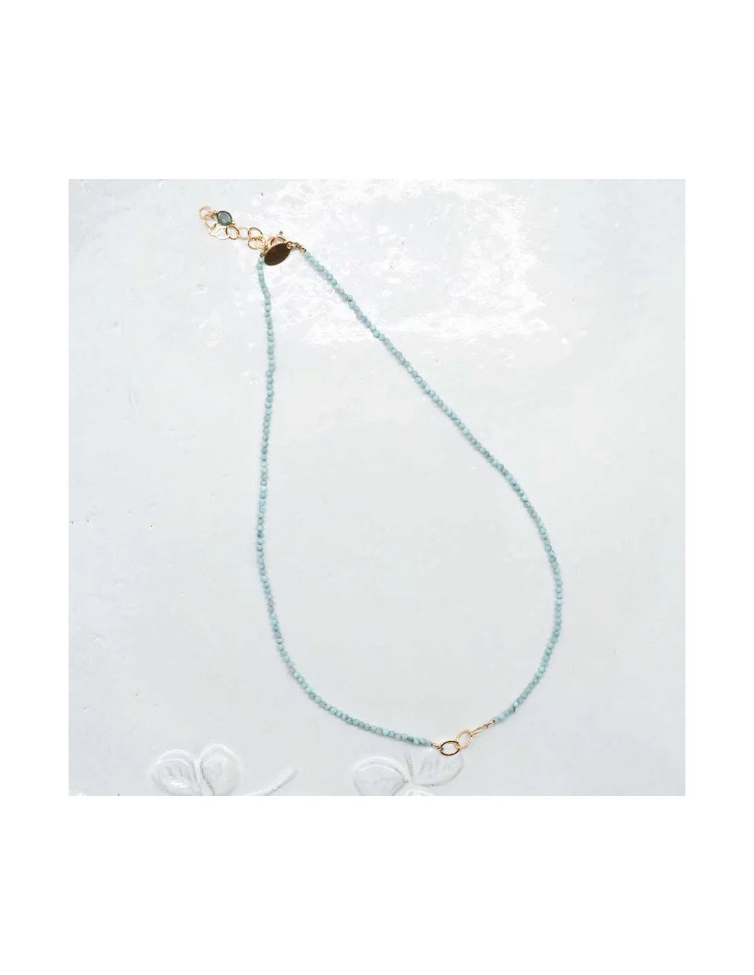 Larimar G-links Necklace