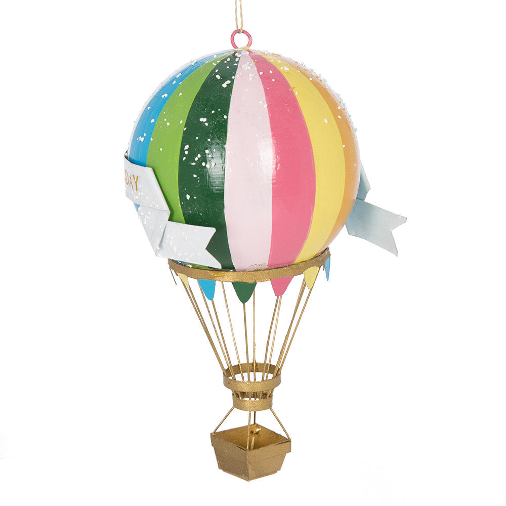Hot Air Balloon Large - Ornament