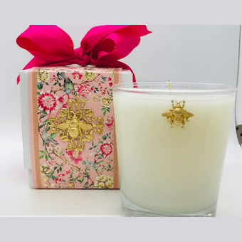 Spring Classic Pink Candle Casa Blanca Lily