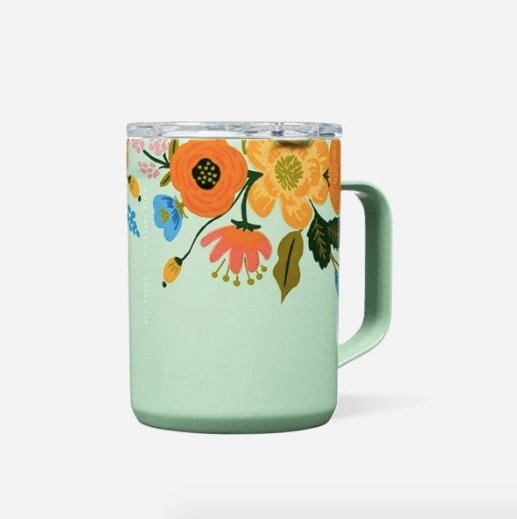 Corkcicle 16 oz Mug - Lively Floral