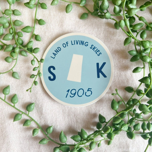 Land of Living Skies SK 1905 - Sticker