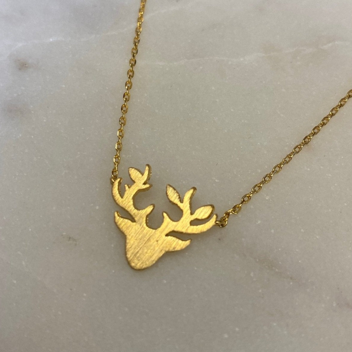 Stag Necklace