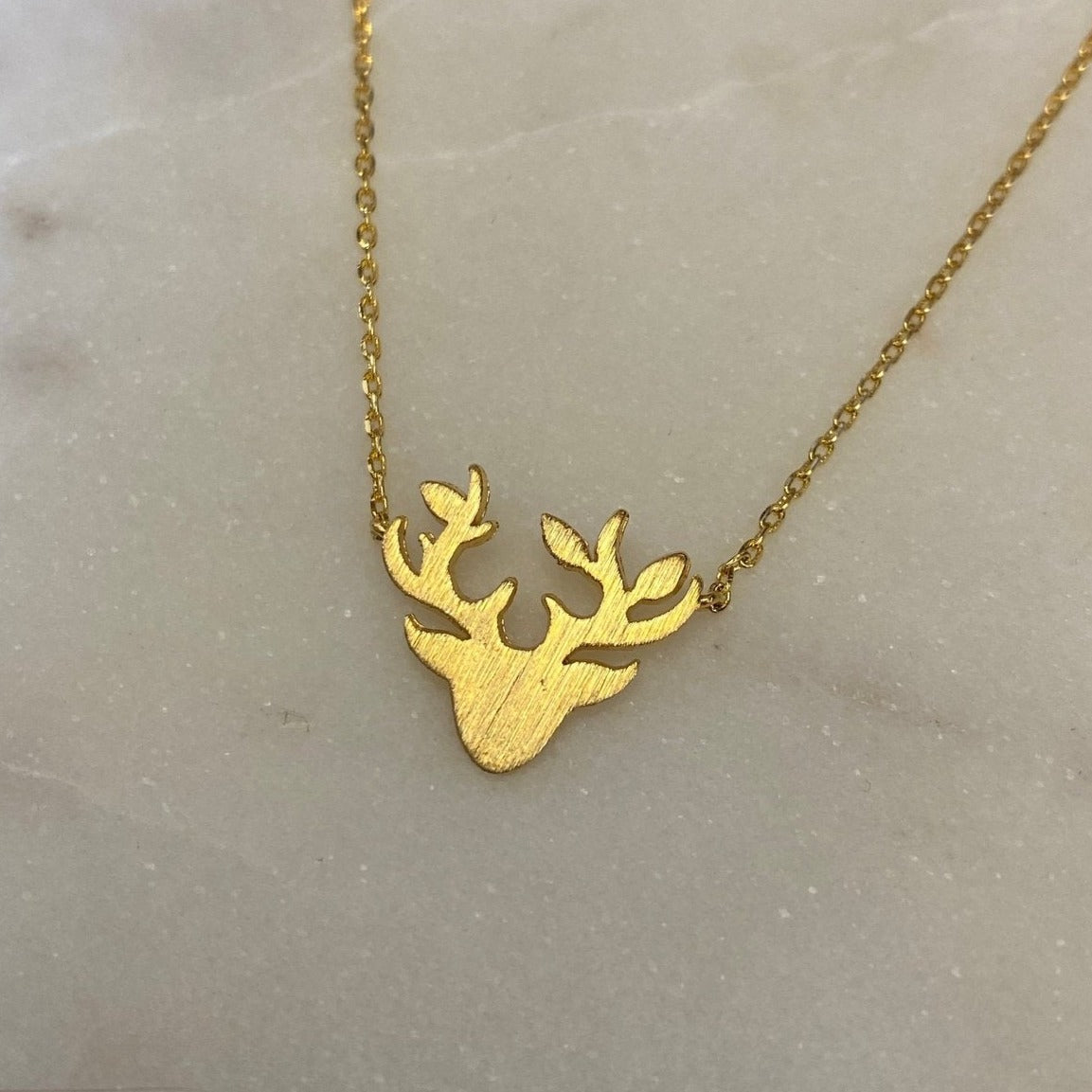 Stag Necklace