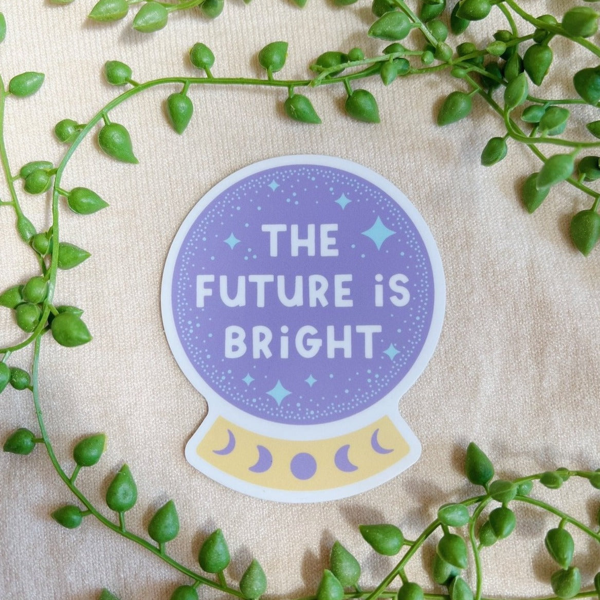 The Future Is Bright - Sticker