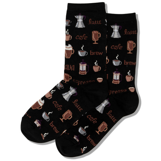 HOTSOX Women's Coffee Crew Socks