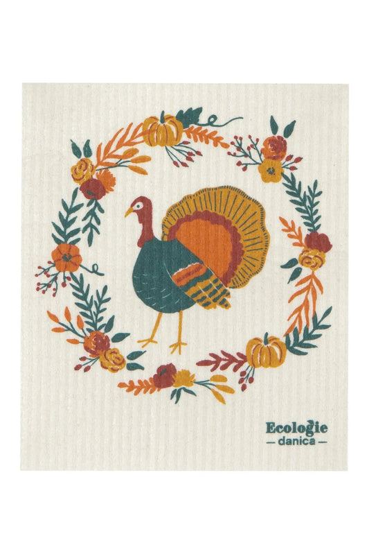 Swedish Dish Cloth - Harvest Turkey